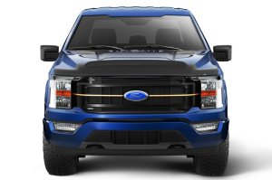 Ford F150 Hood Deflector - Husky Liners - Aeroskin II - Matte Black - `24-`25
